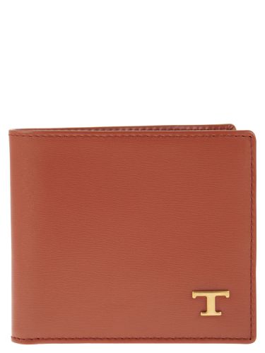 Tod's Leather Wallet With Logo - Tod's - Modalova