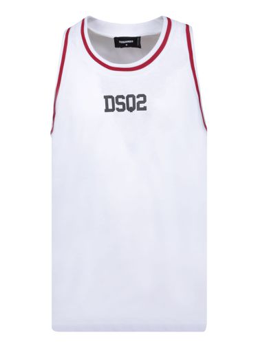 Dsquared2 Tank Top With Logo - Dsquared2 - Modalova