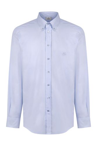 Button-down Collar Cotton Shirt - Etro - Modalova