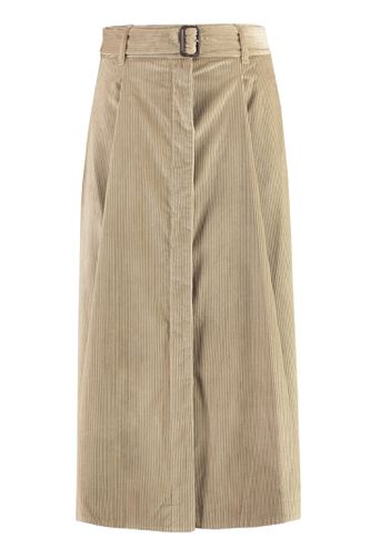 S Max Mara Ileana Velvet Skirt - 'S Max Mara - Modalova