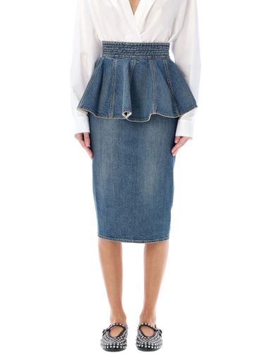 Alaia Denim Skirt Belt - Alaia - Modalova