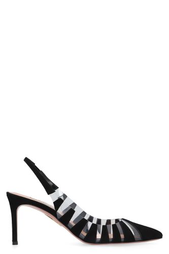 Pvc And Leather Slingback Sandals Hot Rumor - Aquazzura - Modalova