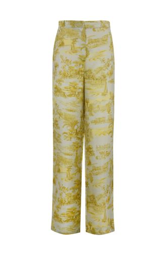 Zeus Trousers In Printed Twill - Max Mara Studio - Modalova