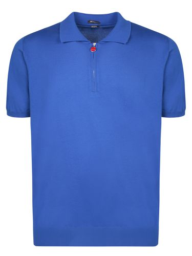 Iconic Electric Cotton Polo Shirt - Kiton - Modalova