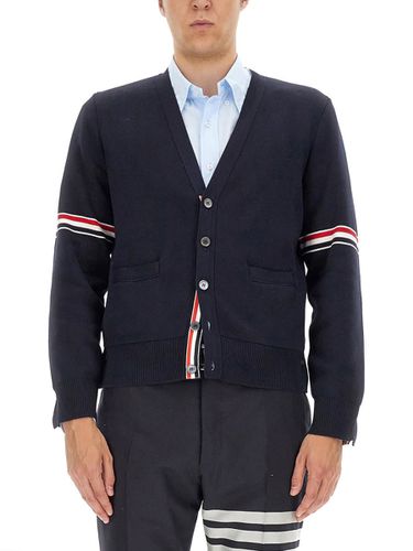 Thom Browne V-neck Cardigan - Thom Browne - Modalova