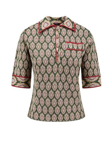 Etro Jacquard Polo Shirt - Etro - Modalova