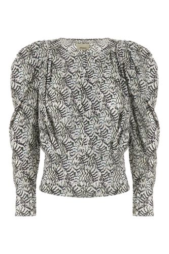 Printed Stretch Silk Blouse - Isabel Marant - Modalova