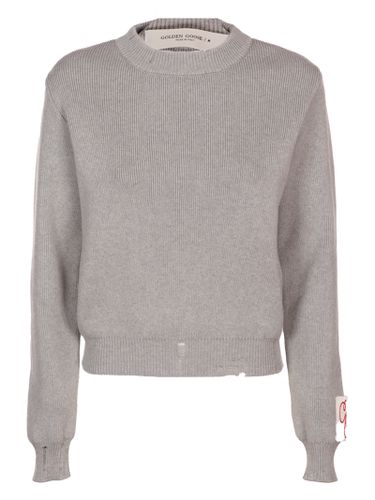 Golden Goose Knit Crew Neck Sweater - Golden Goose - Modalova