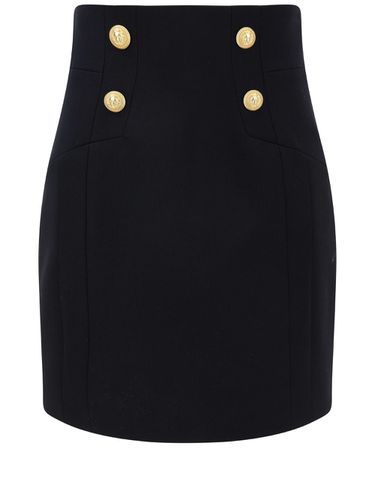 Balmain Wool Pencil Skirt - Balmain - Modalova