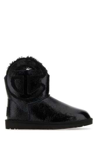 Leather X Telfar Logo Mini Crinkle Ankle Boots - UGG - Modalova