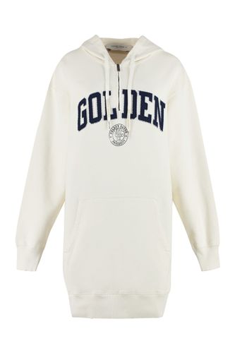 Geneve Logo Print Cotton Sweatdress - Golden Goose - Modalova