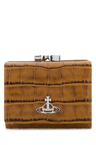 Camel Leather Wallet - Vivienne Westwood - Modalova