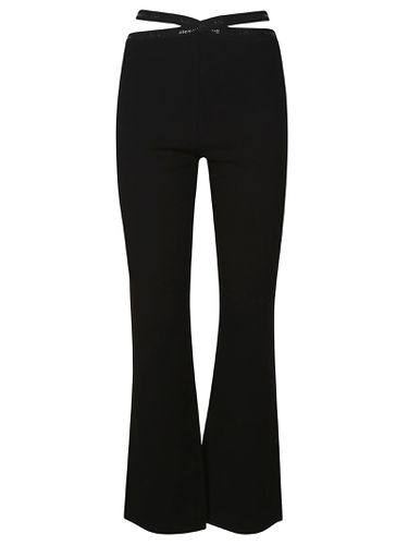 Criss Cross Logo Trim Legging - T by Alexander Wang - Modalova