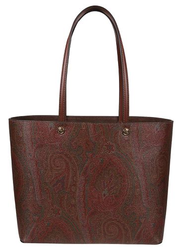 Etro Medium Essential Shopping Bag - Etro - Modalova