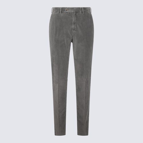 PT Torino Grey Cotton Pants - PT Torino - Modalova