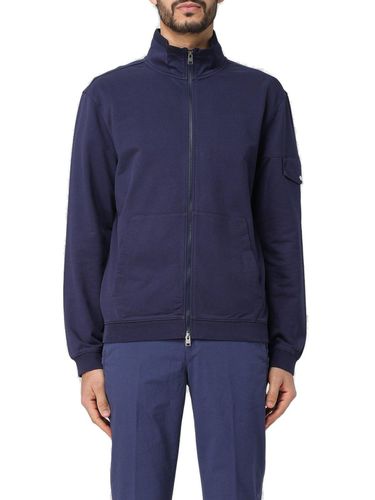 Long-sleeved Zip-up Sweatshirt - Woolrich - Modalova