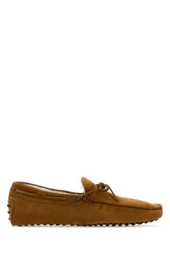 Tod's Camel Suede Loafers - Tod's - Modalova