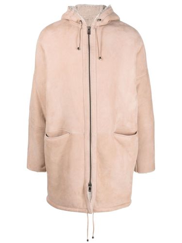 Sheepskin Parka With Hood - Giorgio Brato - Modalova