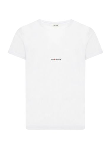 Saint Laurent Cotton T-shirt - Saint Laurent - Modalova