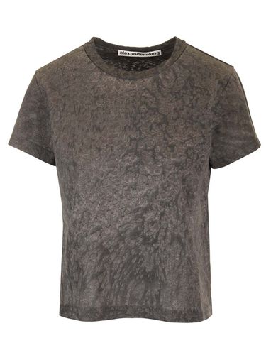 Embossed Logo T-shirt - Alexander Wang - Modalova