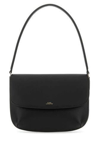 A. P.C. Black Leather Sara Shoulder Bag - A.P.C. - Modalova