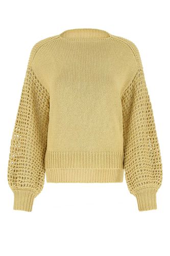 Mustard Silk Blend Oversize Sweater - Agnona - Modalova