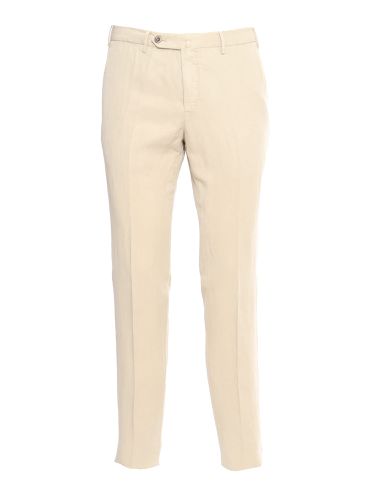 PT Torino Beige Slim Trousers - PT Torino - Modalova