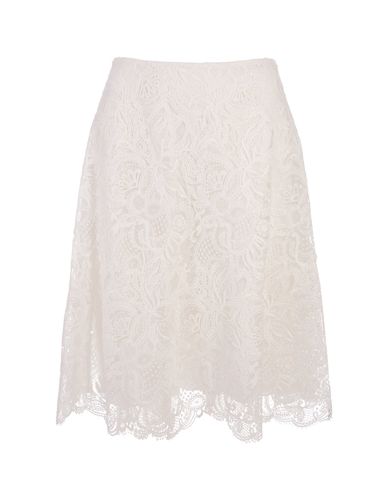 Short A-line Skirt In Lace - Ermanno Scervino - Modalova