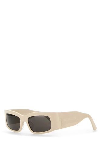 Balenciaga Ivory Acetate Sunglasses - Balenciaga - Modalova