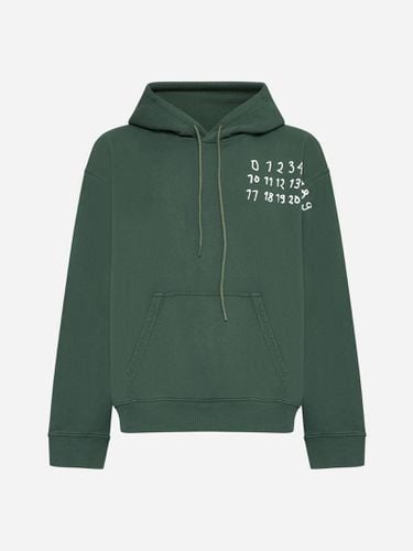 Logo Cotton Hoodie - MM6 Maison Margiela - Modalova