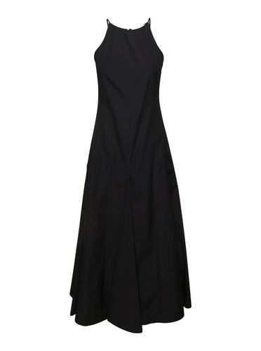 Cactus Black Long Dress In Cotton Woman - SportMax - Modalova