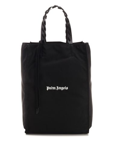 Logo Printed Lace-up Detailed Tote Bag - Palm Angels - Modalova