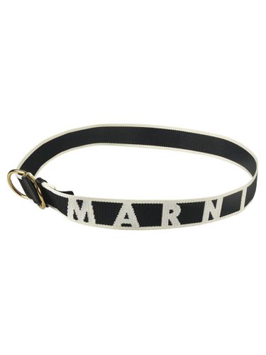 Marni Logo Detail Belt - Marni - Modalova