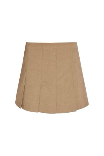 Ganni Pleated Mini Skirt - Ganni - Modalova