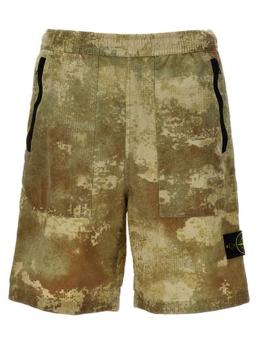 Printed Nylon Swimming Shorts - Stone Island - Modalova