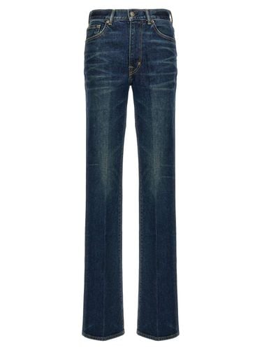 Stretch Raw Denim Flared Jeans - Tom Ford - Modalova