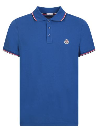 Moncler Ss Polo Shirt - Moncler - Modalova