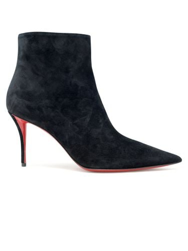 Suede Leather Apostropha 80 Bootie - Christian Louboutin - Modalova