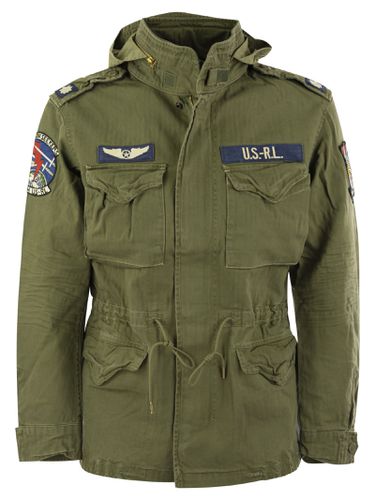Herringbone Patch Detailed Field Jacket - Polo Ralph Lauren - Modalova