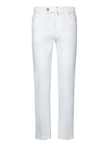 Incotex White Tailored Trousers - Incotex - Modalova