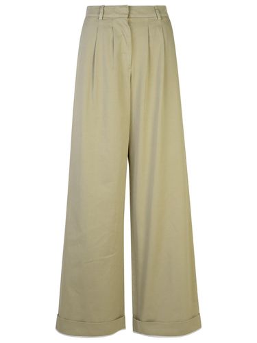 Palm Angels Cotton Trousers - Palm Angels - Modalova