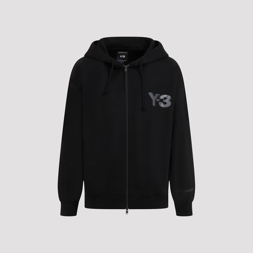 Y-3 Logo Zip Hoodie - Y-3 - Modalova