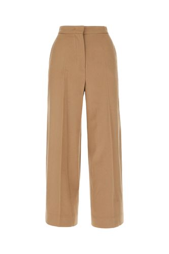 Max Mara Studio Camel Wool Pants - Max Mara Studio - Modalova