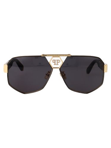 Plein Badge Sunglasses - Philipp Plein - Modalova