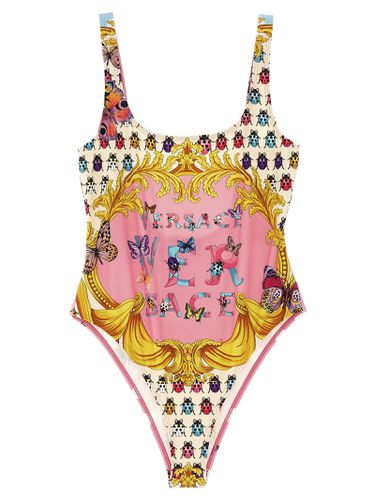 Heritage Butterflies And Ladybugs One-piece Swimsuit - Versace - Modalova