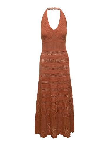 Long Dress With Triangle-shaped Cups In Viscose Blend Woman - TwinSet - Modalova