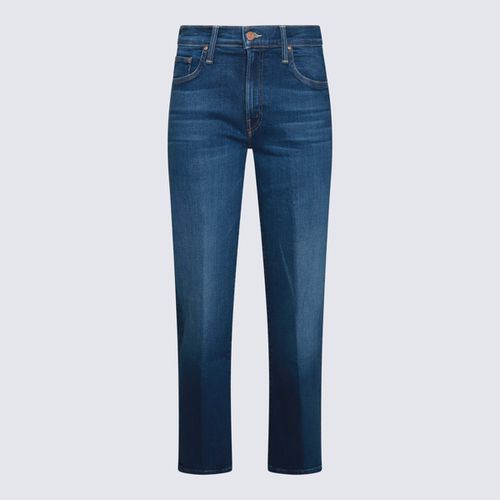 Mother Blue Cotton Denim Jeans - Mother - Modalova