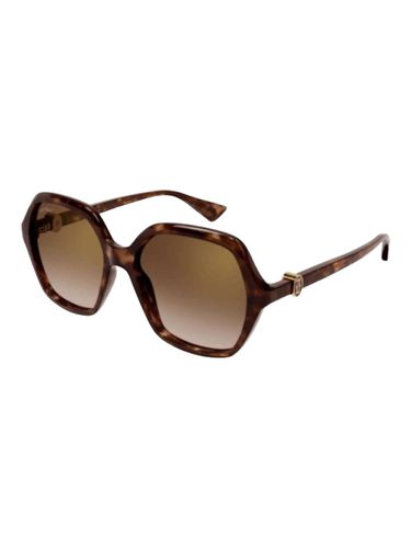 Ct0470s - Havana Sunglasses - Cartier Eyewear - Modalova