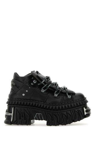 Leather New Rock Sneakers - VETEMENTS - Modalova