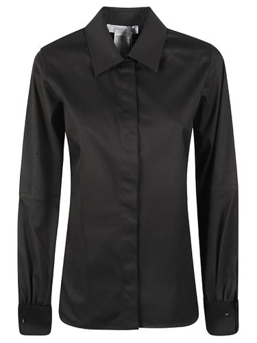 Collared Long-sleeved Shirt - Max Mara - Modalova